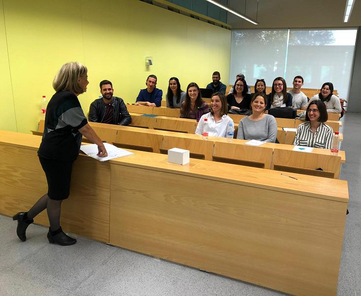 ‘Cómo hablar en público’, curso impartido a los alumnos de la Cátedra DAM de la Universidad de Valencia