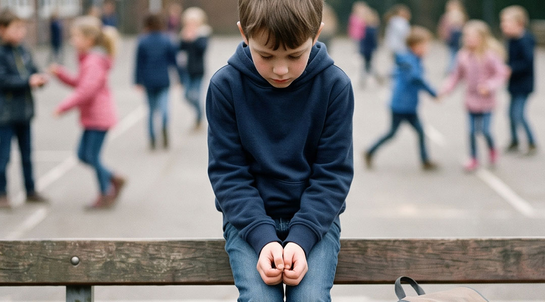 Niño con ansiedad