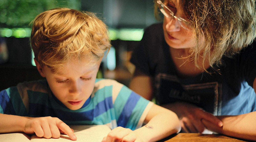 Comprensión lectora en niño.