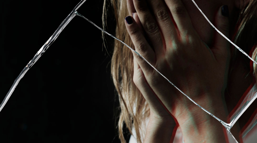 Estrés postraumático en mujer.