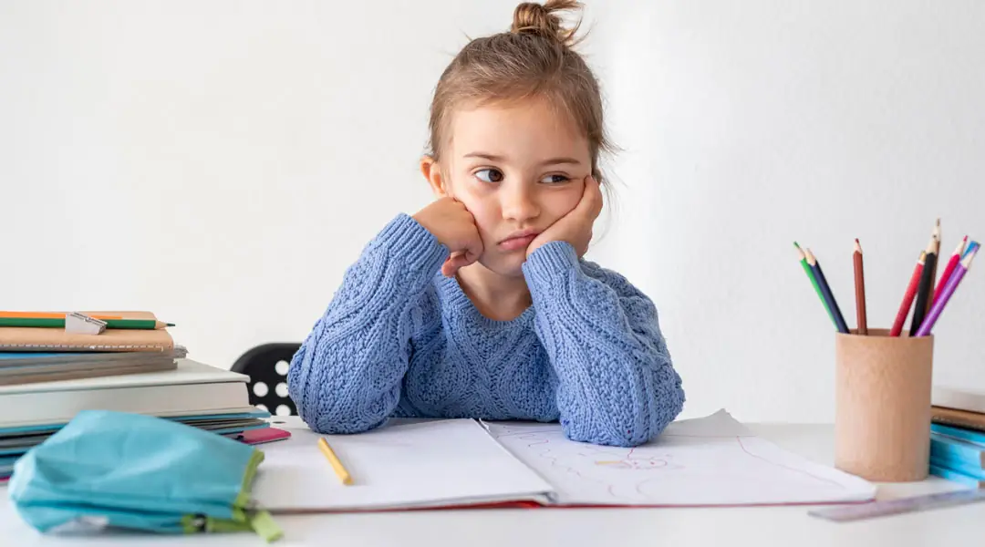 Fracaso escolar en niña