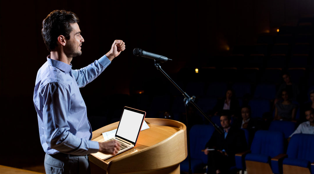 Exposición en público