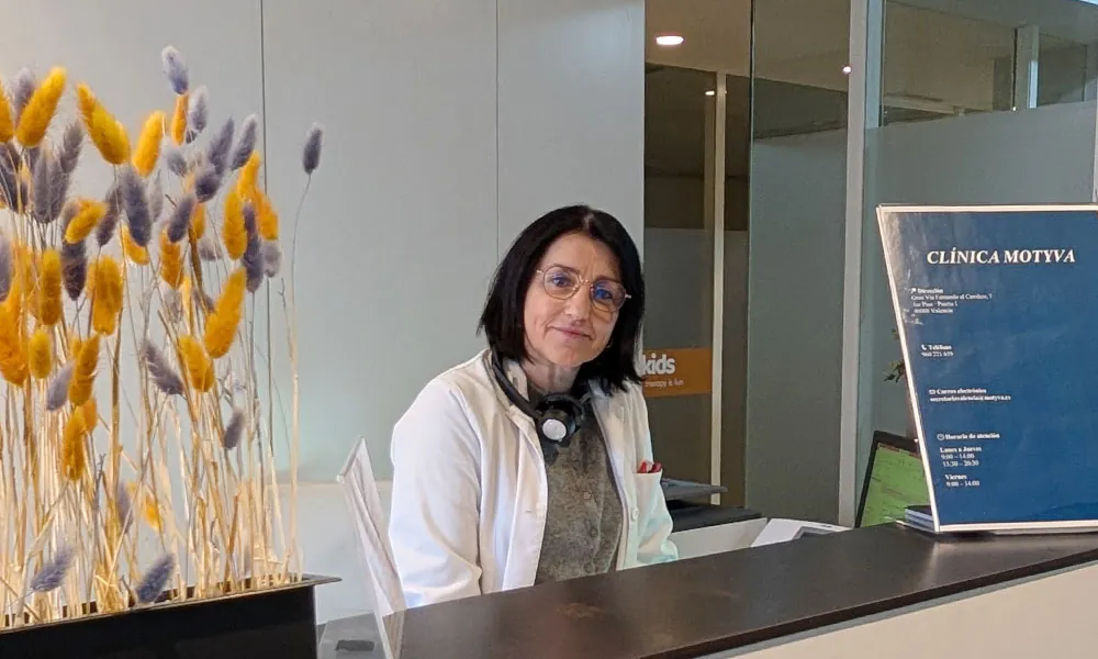 Recepción centro logopedas en valencia