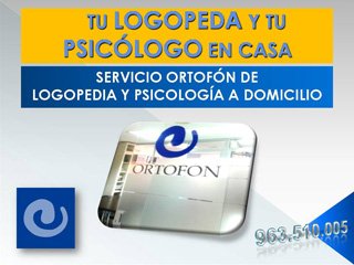 Servicio de logopedia y psicología a domicilio