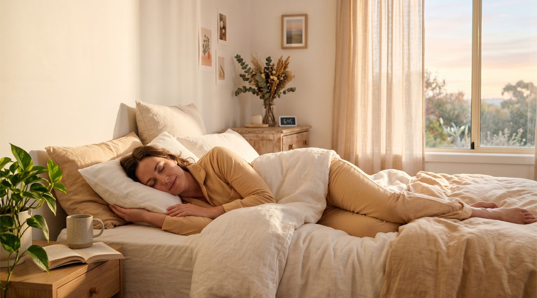 Despertar después de un sueño reparador